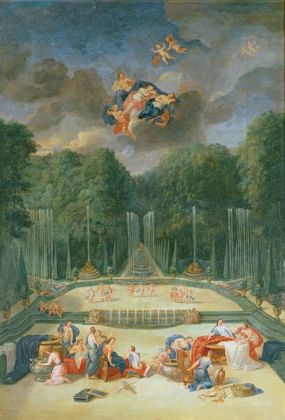 I boschetti di Versailles. Vista del Teatro dell
